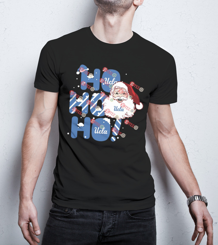 UCLA Ho Ho Ho Santa Claus Christmas T-Shirt