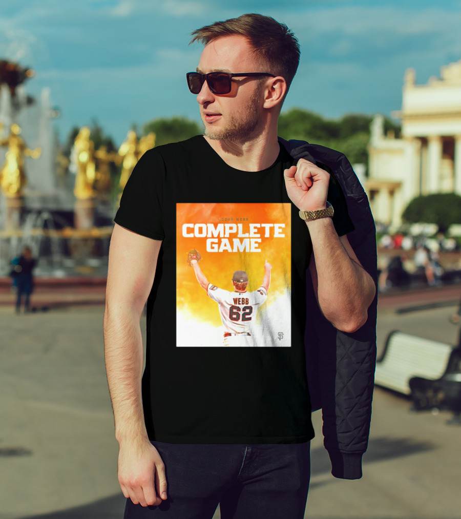 Logan Webb Complete Game San Francisco Giants Jersey Number 62 T-Shirt