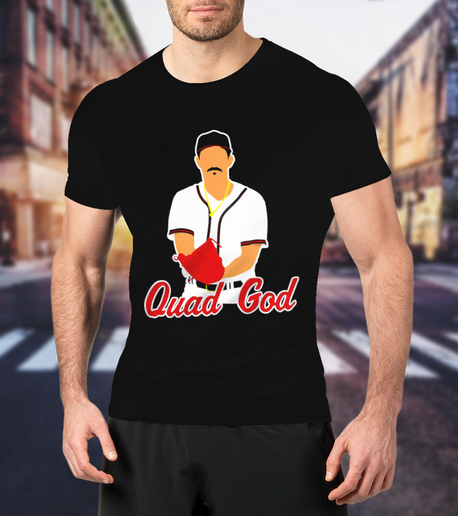 Quad God Spencer Strider Atlanta Baseball T-Shirt