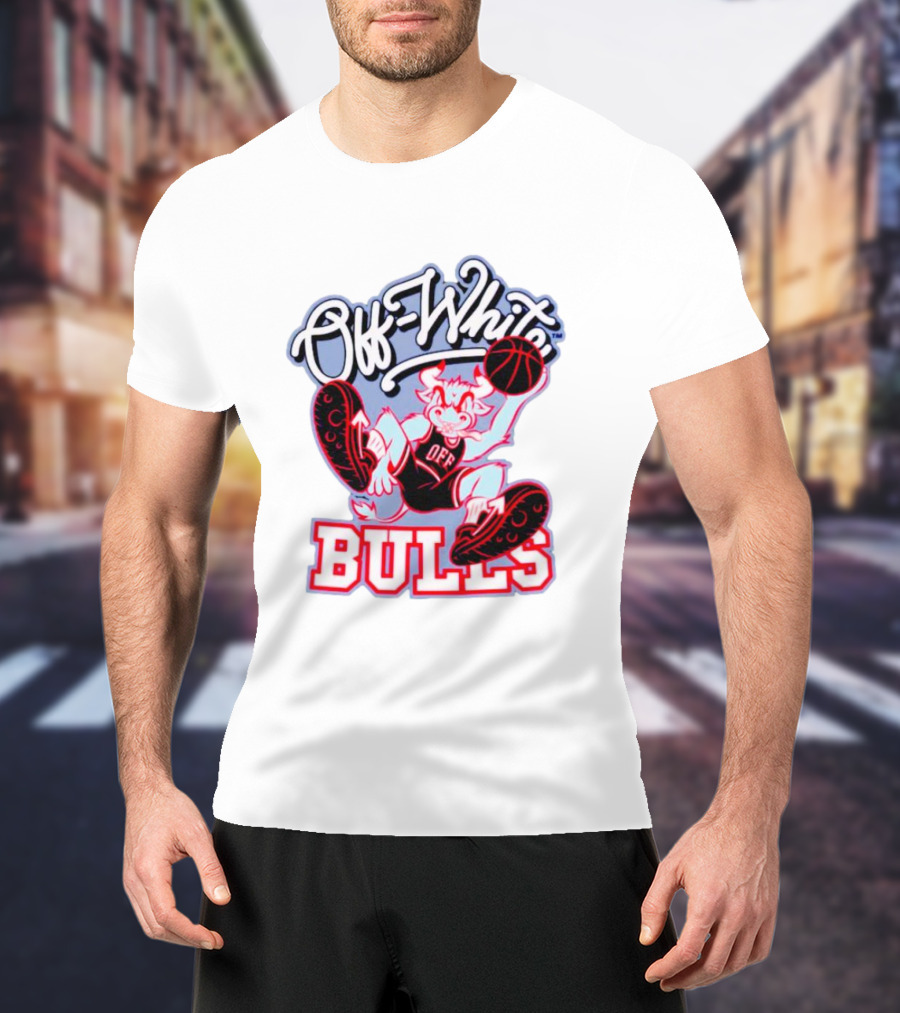 Off-White Chicago Bulls Basketball T-Shirt