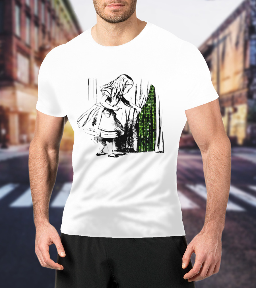 Alice Enters The Matrix New World T-Shirt