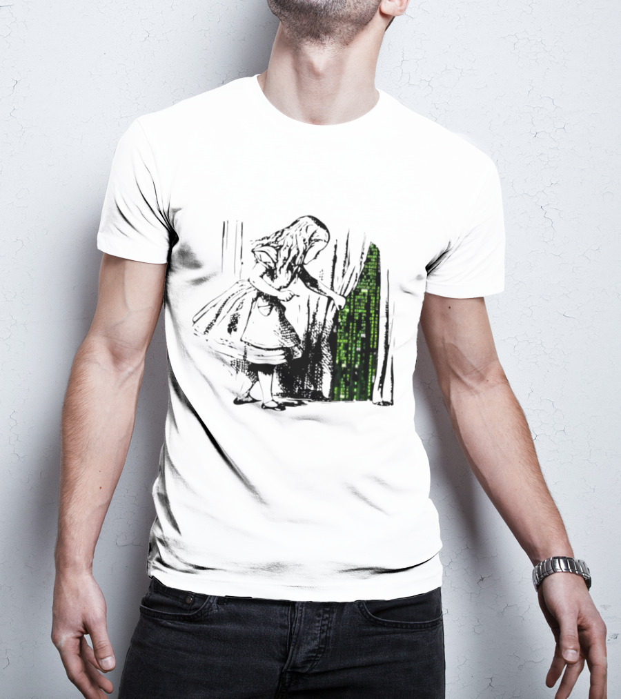 Alice Enters The Matrix New World T-Shirt