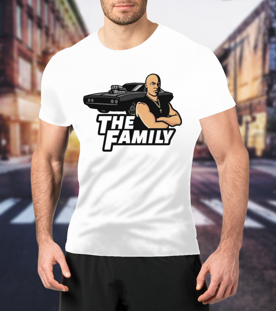 Dominic Toretto The Family Car Muscle T-Shirt