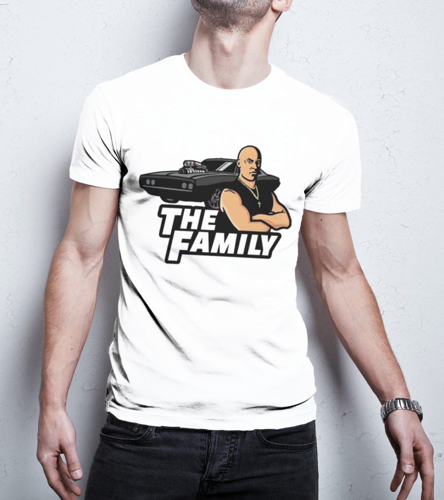 Dominic Toretto The Family Car Muscle T-Shirt
