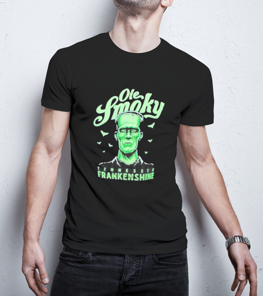 Ole Smoky Tennessee Frankenshine Green Monster T-Shirt