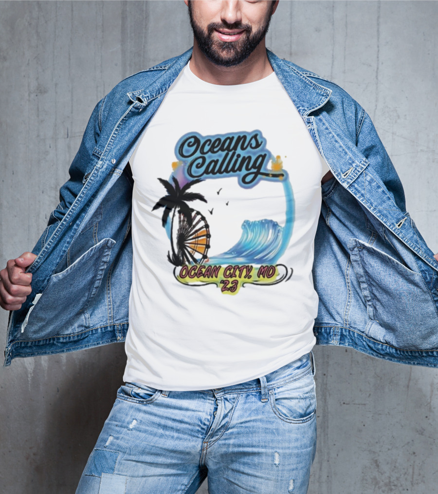 Oceans Calling Ocean City MD '23 T-Shirt