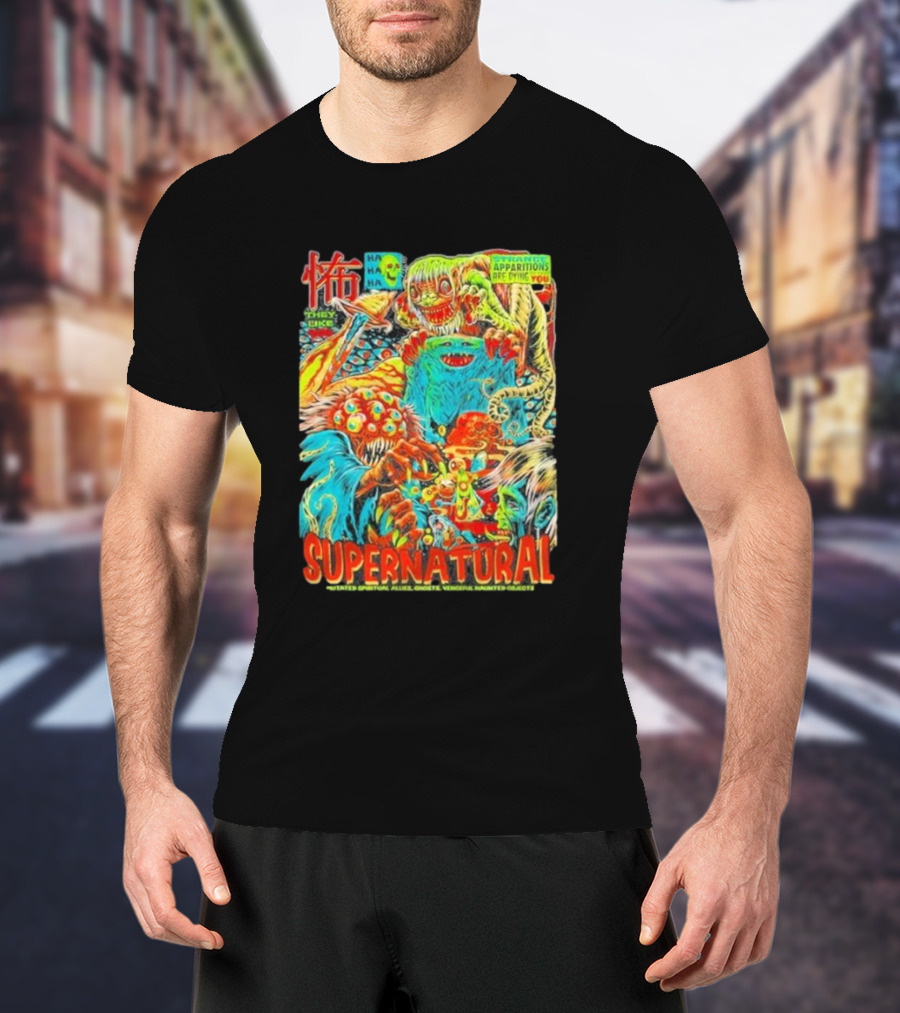 Supernatural Freaks Mutated Offspring, Aliens, Zombies, Vampires, Haunted Ghosts Apparitions Are Dying You T-Shirt