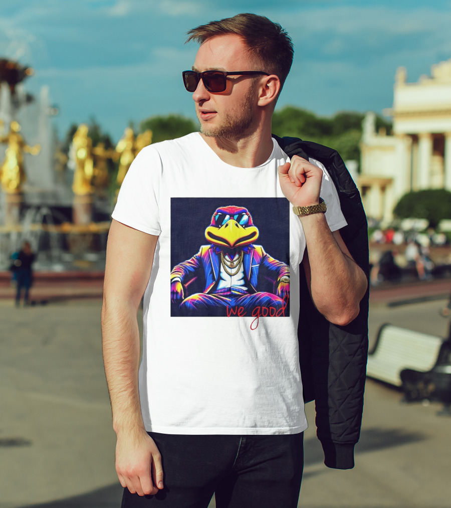 Jayhawks Big Jay In Suit We Good T-Shirt