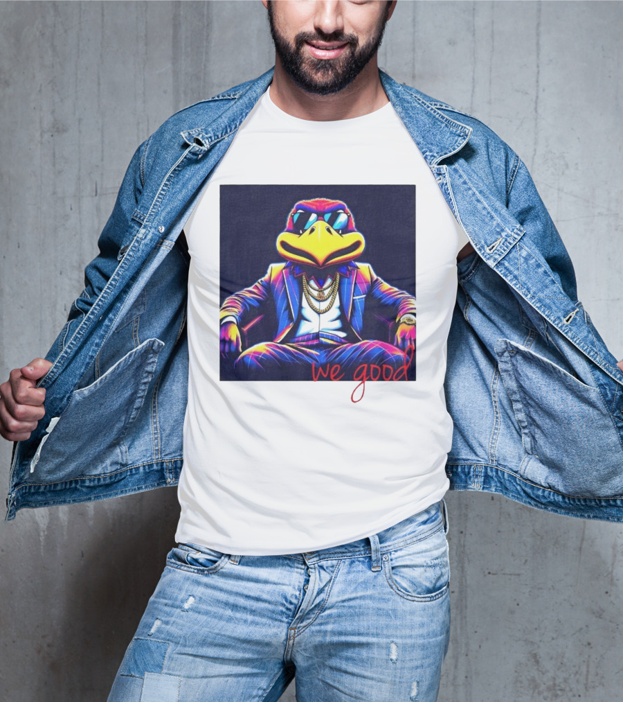 Jayhawks Big Jay In Suit We Good T-Shirt