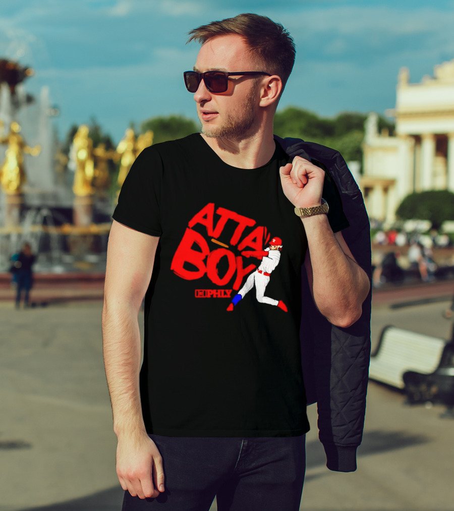 Phillies Atta Boy Bryce Harper Philly Baseball T-Shirt