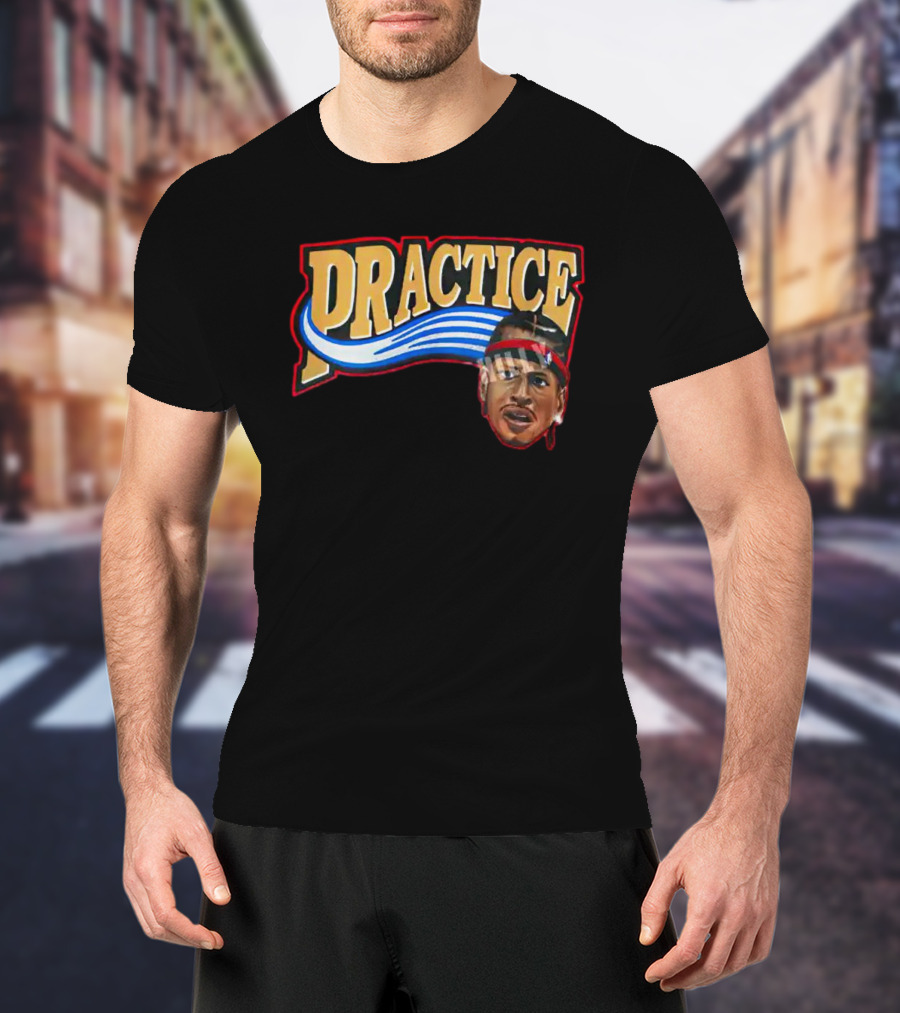 Practice Allen Iverson Headband Expression T-Shirt