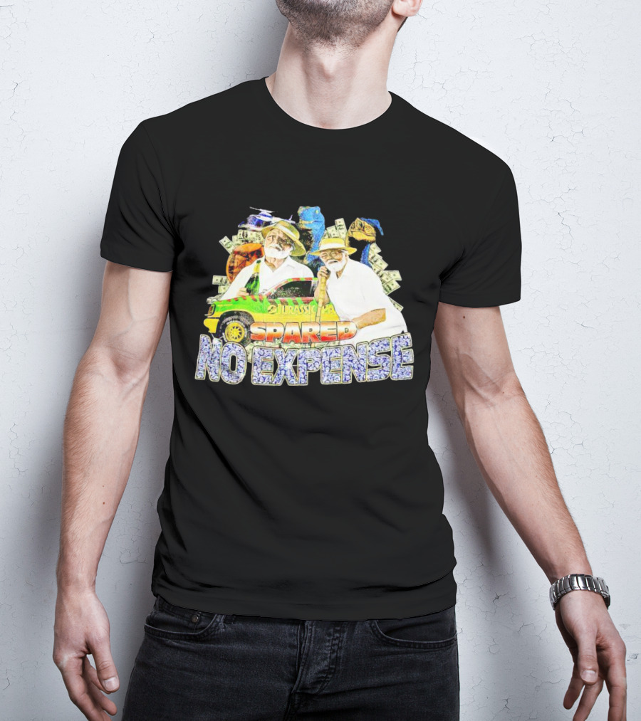 Jurassic Park Spared No Expense Dinosaur Adventure T-Shirt