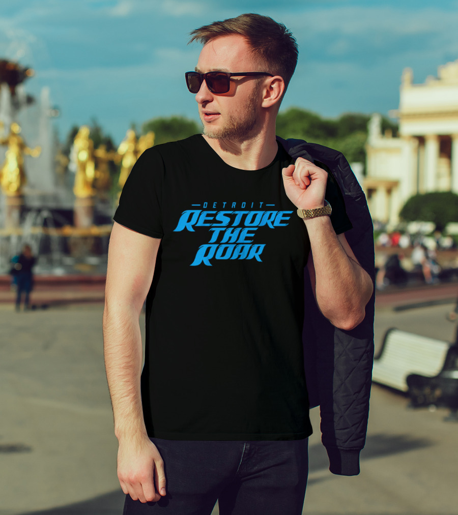 Detroit Restore The Roar T-Shirt