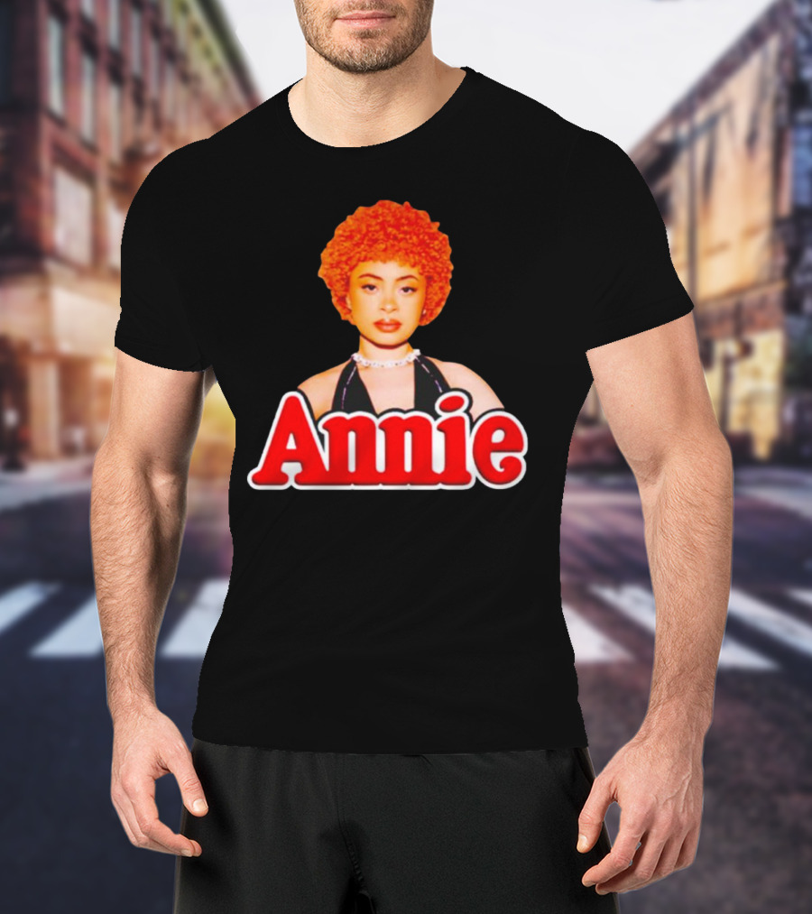 Spicy Annie Red Afro T-Shirt