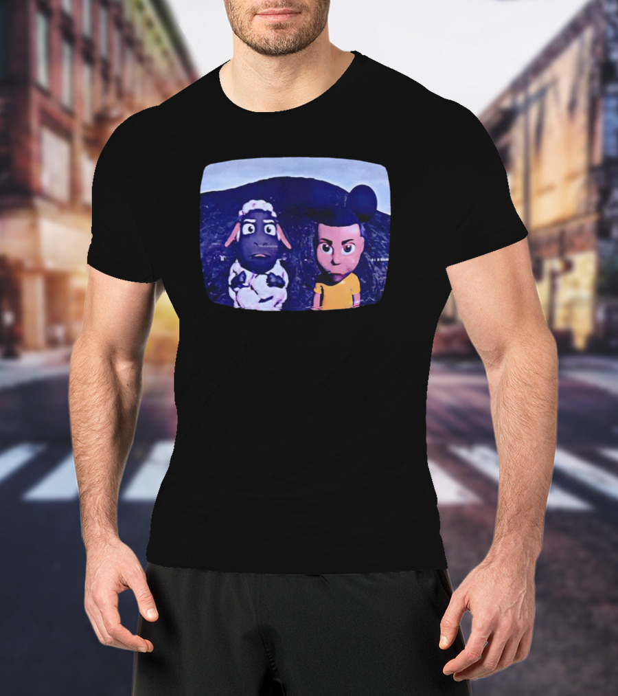 Amanda The Adventurer TV Show Retro Cartoon Character Duo T-Shirt