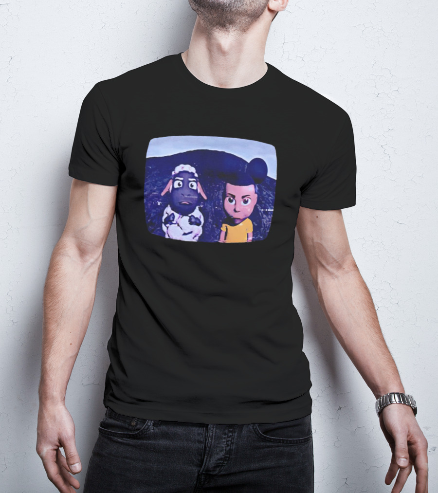 Amanda The Adventurer TV Show Retro Cartoon Character Duo T-Shirt