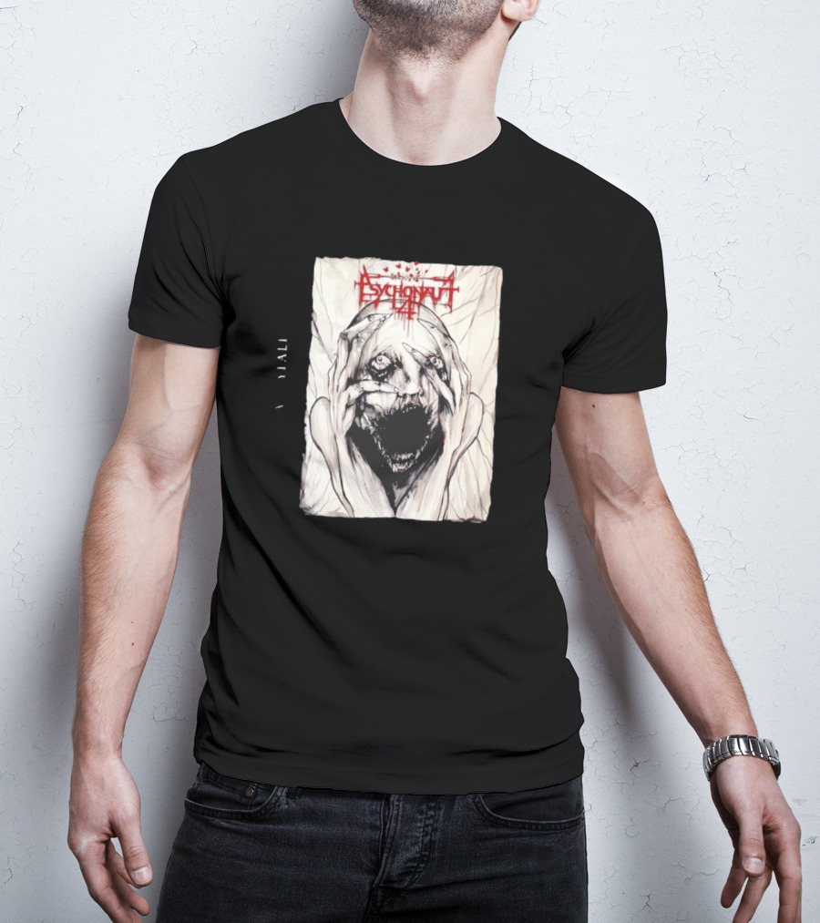 Psychonaut 4 V Tiali Album Artwork Grotesque Figure T-Shirt