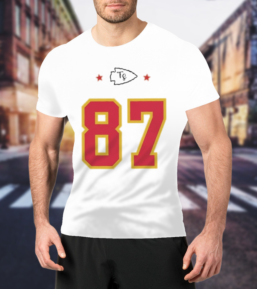 Travis Kelce Jersey 87 Chiefs Swift Kelce 87 T-Shirt