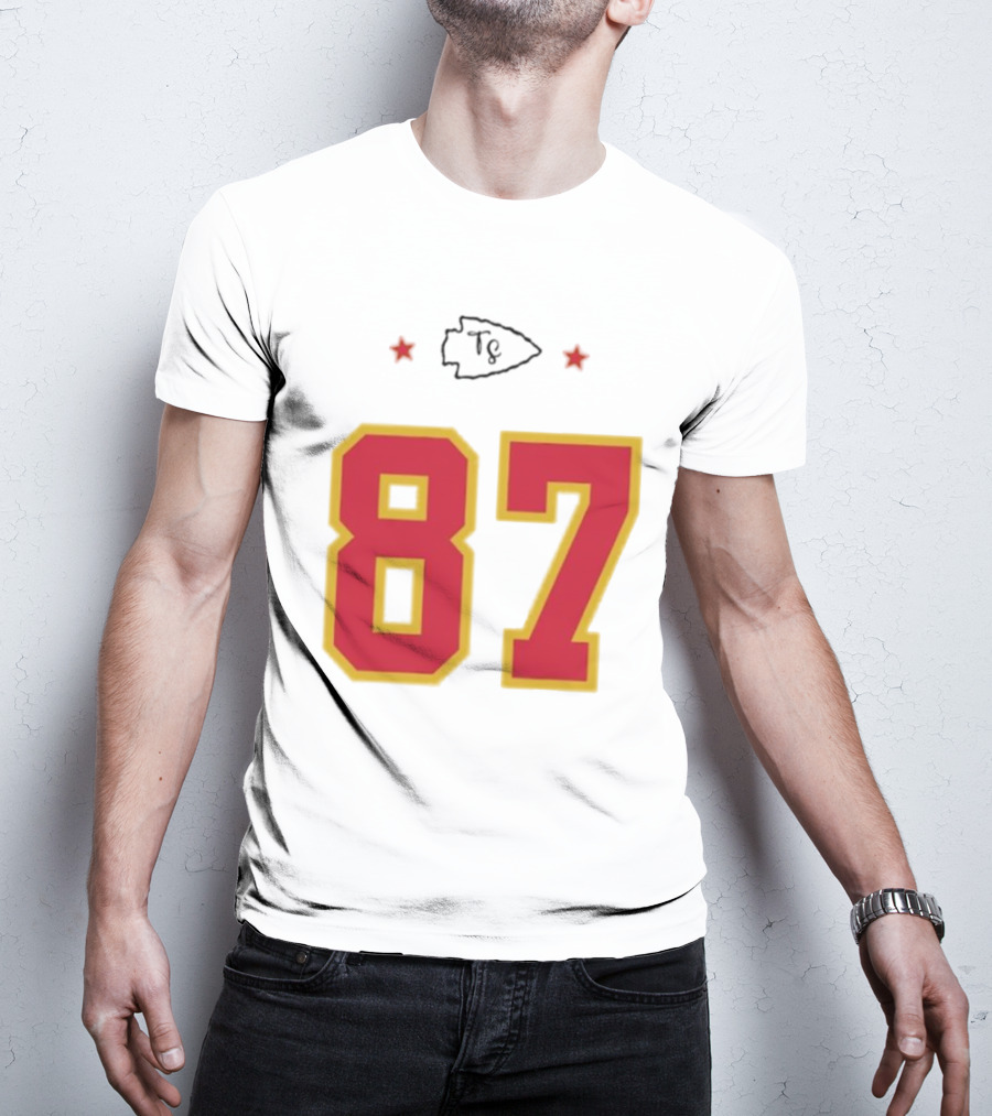 Travis Kelce Jersey 87 Chiefs Swift Kelce 87 T-Shirt