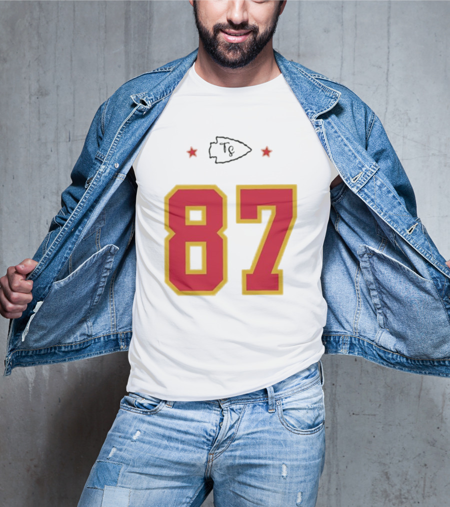 Travis Kelce Jersey 87 Chiefs Swift Kelce 87 T-Shirt