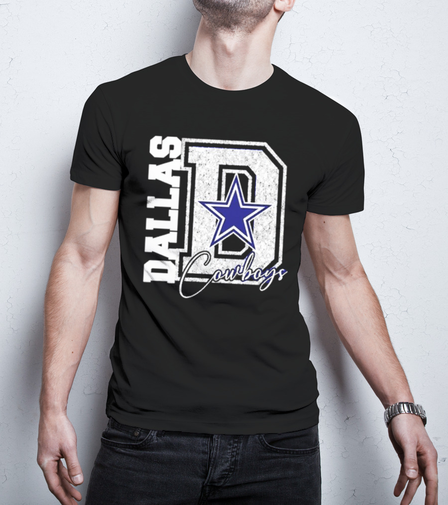 Dallas Cowboys Big D Star T-Shirt