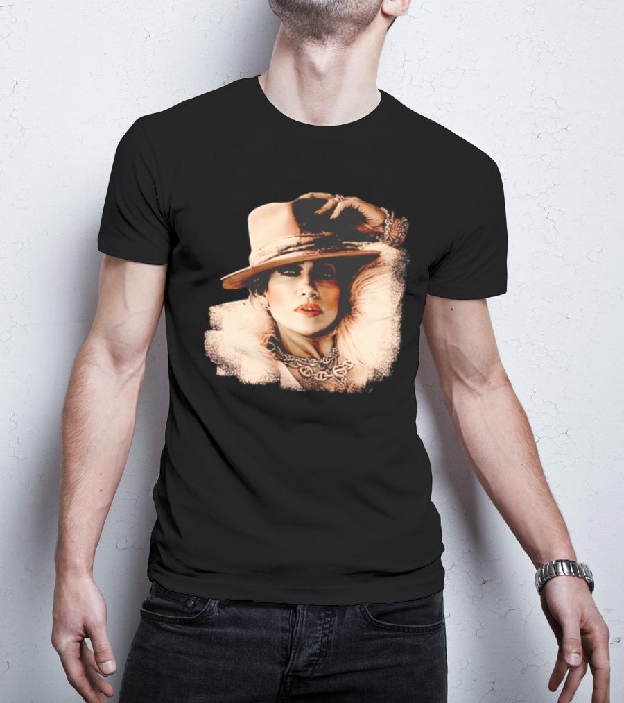 Jennifer Lopez Fur Coat And Hat Style Now T-Shirt