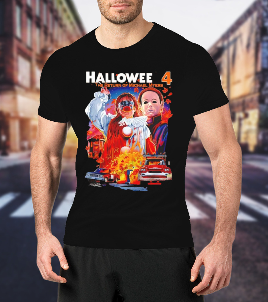 Halloween 4 The Return Of Michael Myers Cold Blood T-Shirt
