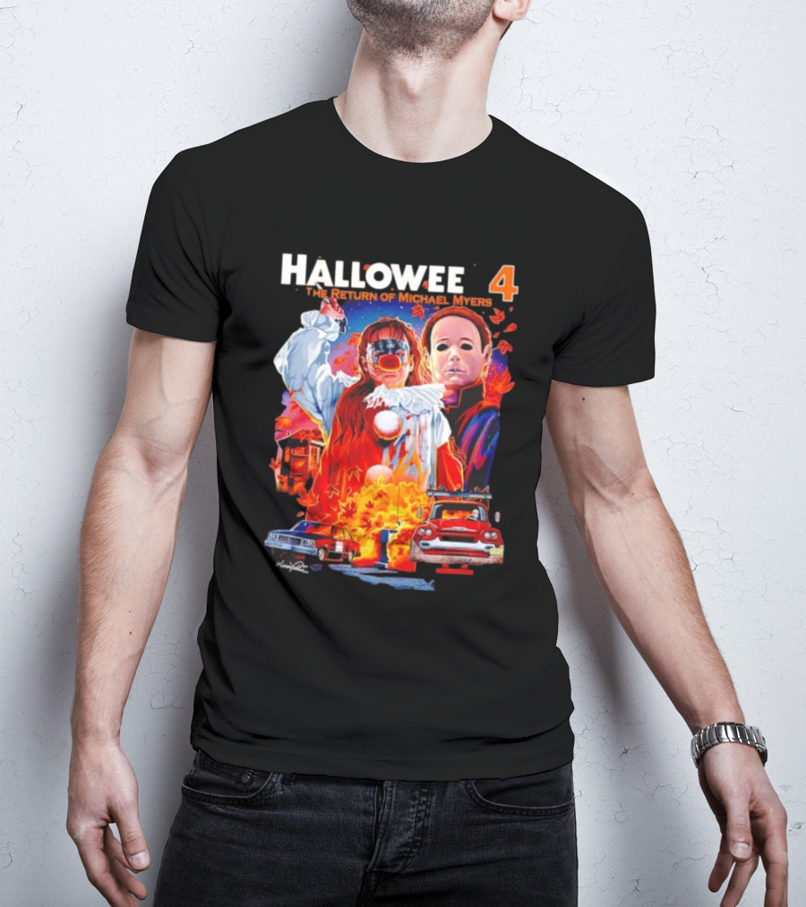 Halloween 4 The Return Of Michael Myers Cold Blood T-Shirt