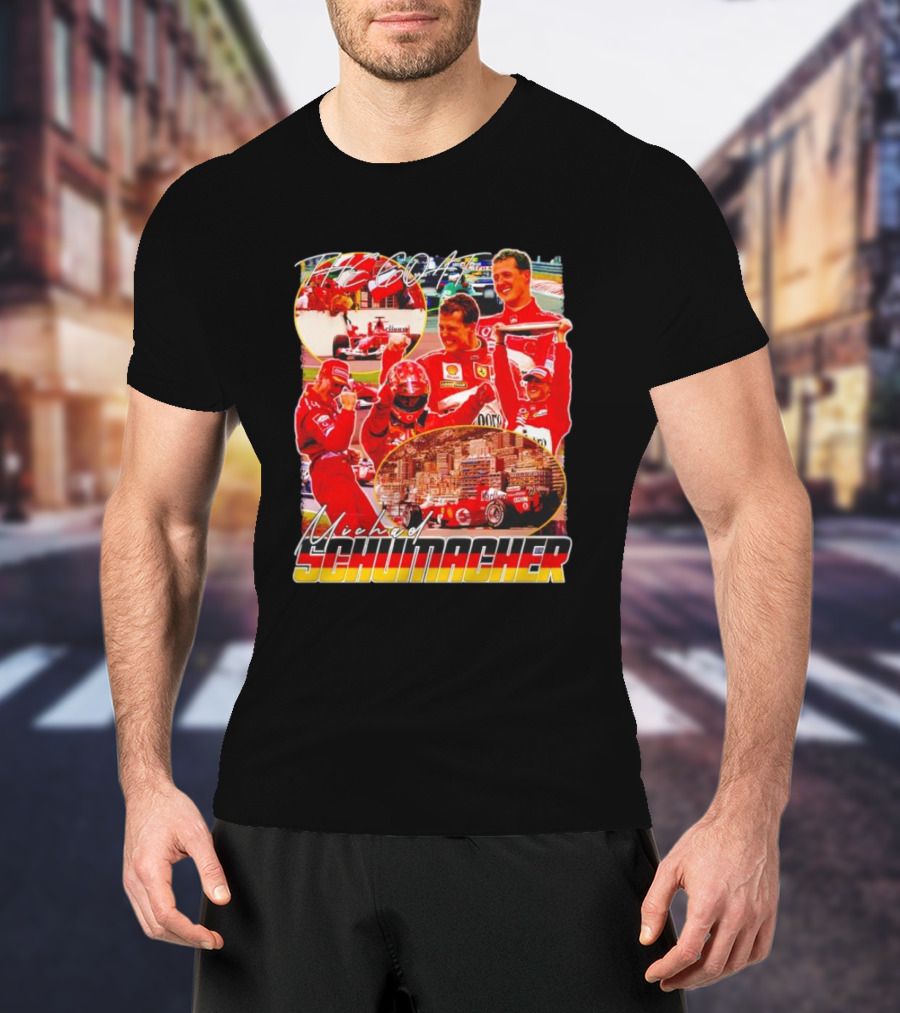 The Goat Michael Schumacher Ferrari Racing Champion T-Shirt