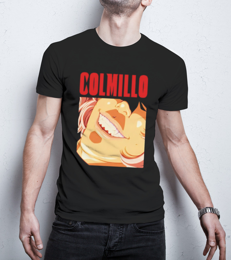 Trending Colmillo Anime Style Art Grinning Expression T-Shirt