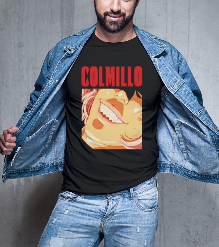 Trending Colmillo Anime Style Art Grinning Expression T-Shirt