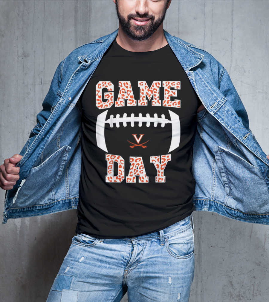 Virginia Cavaliers Game Day Football T-Shirt