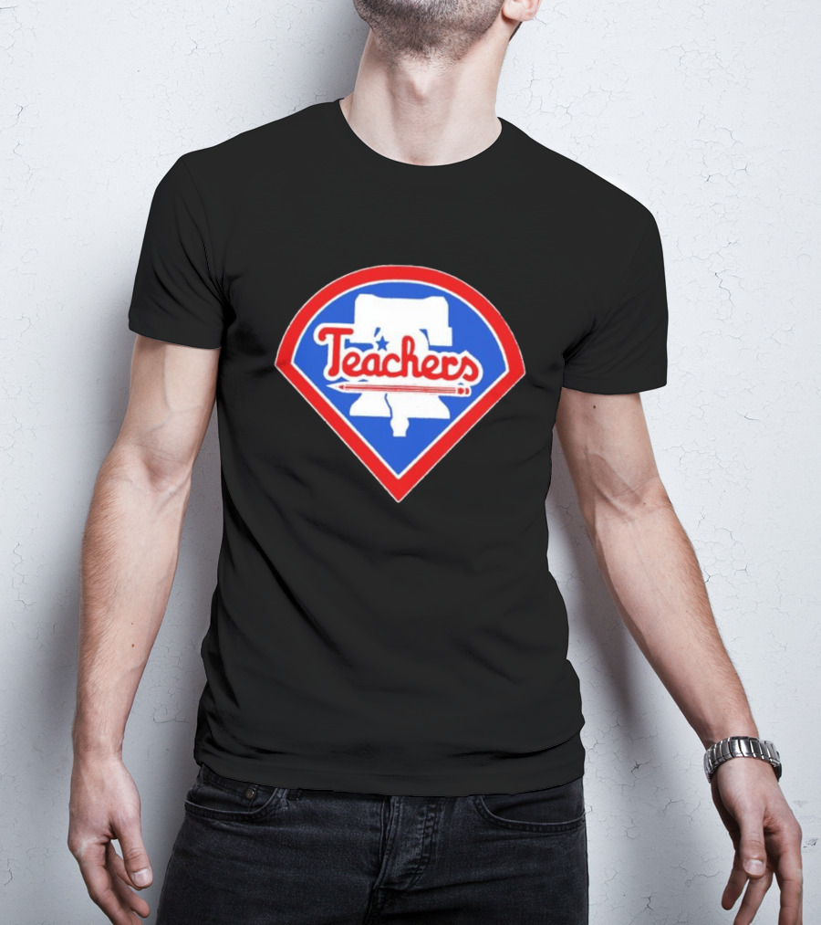 Philadelphia Phillies Liberty Bell Teachers T-Shirt