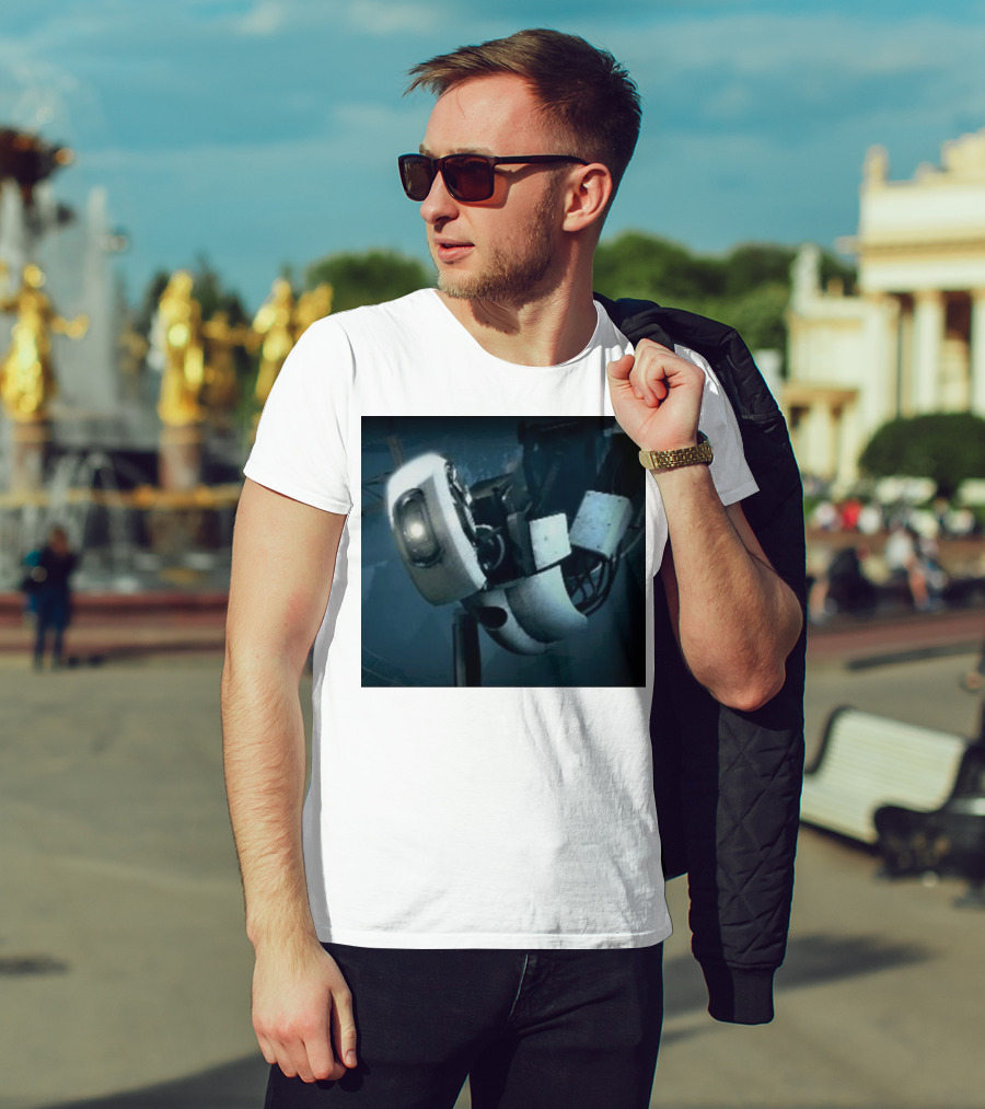 Actual Lesbians Robo Mommys Little Test Subject Portal Character GLaDOS T-Shirt