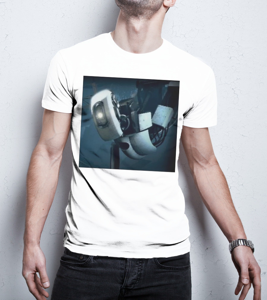 Actual Lesbians Robo Mommys Little Test Subject Portal Character GLaDOS T-Shirt