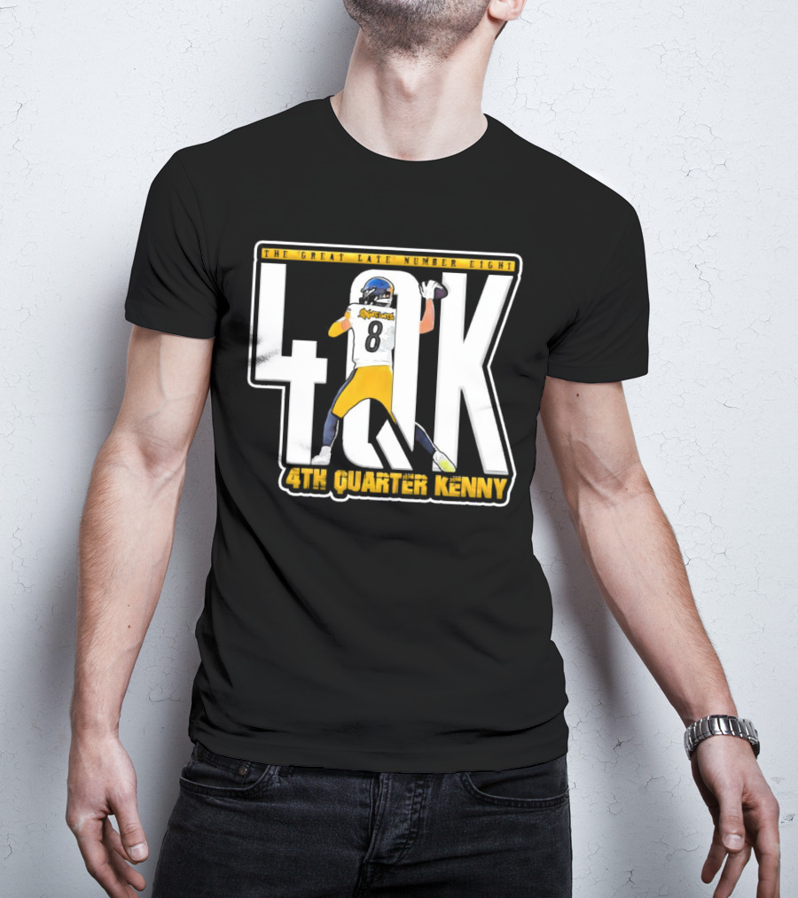 4th Quarter Kenny The Great Late Number Eight T-Shirt