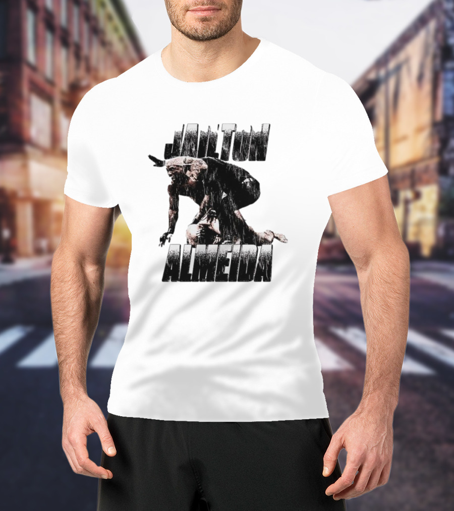 Jailton Almeida UFC Fighter Grappling Pose T-Shirt