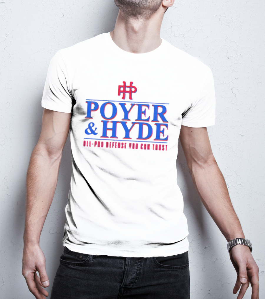Poyer And Hyde All-Pro Defense You Can Trust T-Shirt