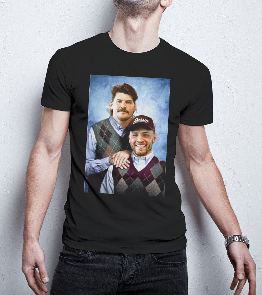 Bussin With The Boys Step Brothers Taylor Lewan Will Compton Photo T-Shirt