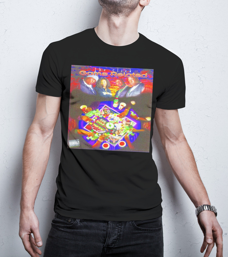 The Click Game Related Album Cover T-Shirt