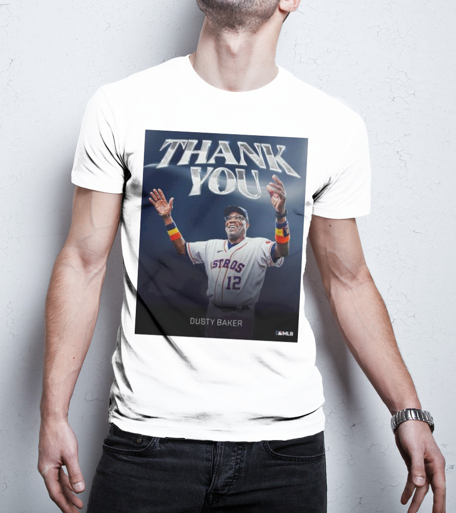 THANK YOU DUSTY BAKER ASTROS MLB T-Shirt
