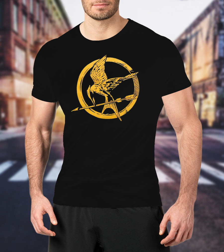 Mockingjay Pin Icon The Hunger Games T-Shirt