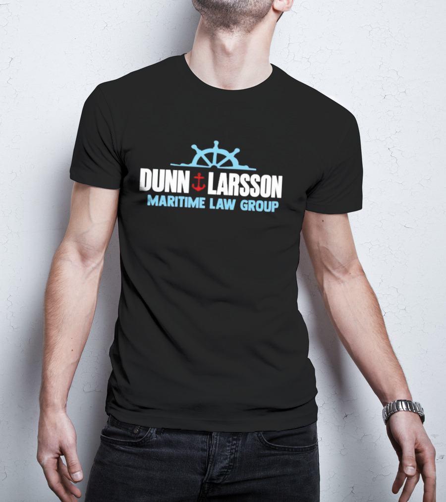 Dunn Larsson Maritime Law Group Anchor And Helm T-Shirt