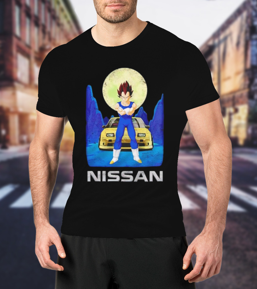 Nissan Vegeta Anime Classic Car Fusion T-Shirt
