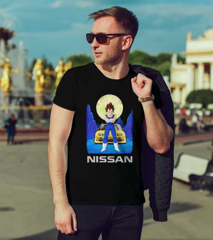 Nissan Vegeta Anime Classic Car Fusion T-Shirt