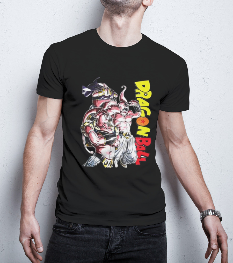 Majin Buu Forms Dragon Ball Z Mighty Trio Display T-Shirt