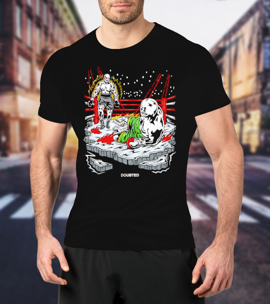 Doubted Full Violence Fighting Ring Showdown T-Shirt