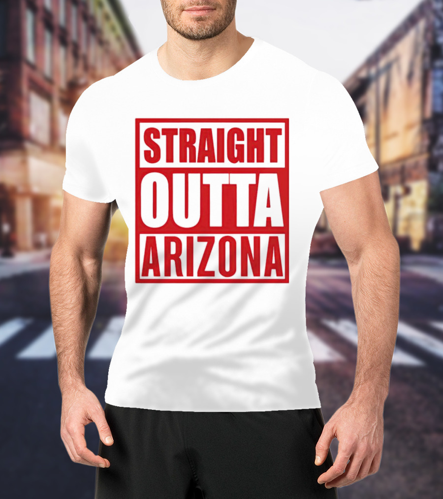 Straight Outta Arizona Diamondbacks T-Shirt