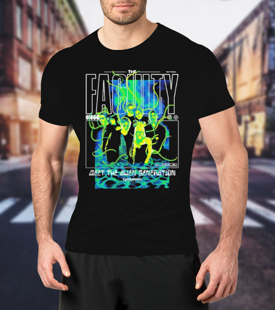 The Faculty Meet The Alien Generation Dimension Films T-Shirt
