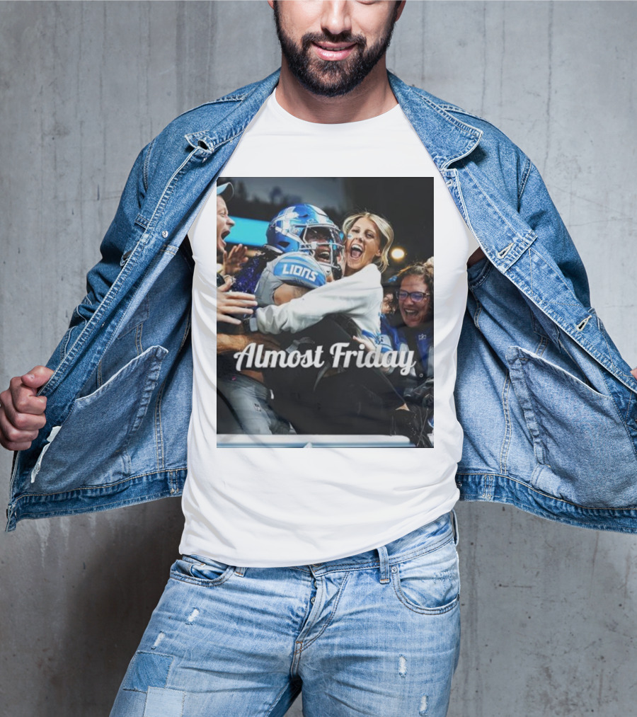 Almost Friday Lions Celebration Hug T-Shirt